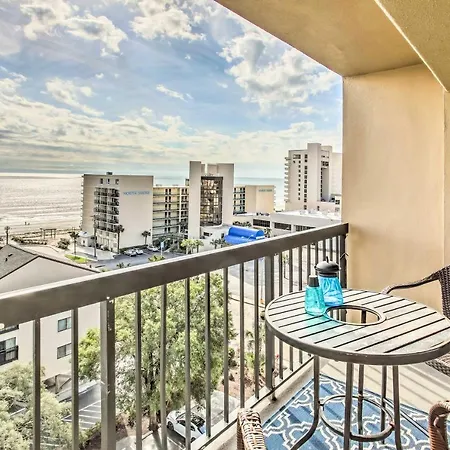 Breezy Myrtle Beach Condo With Balcony And Views!